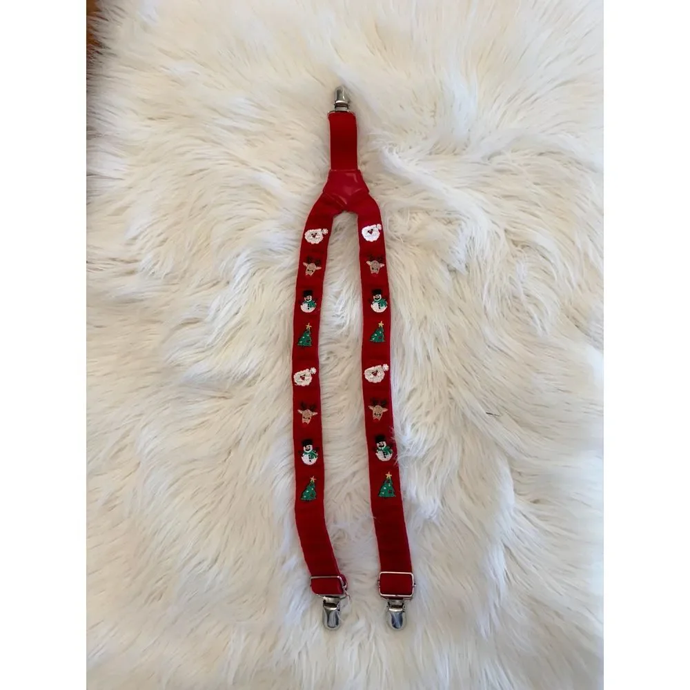 Christmas infant suspenders‎